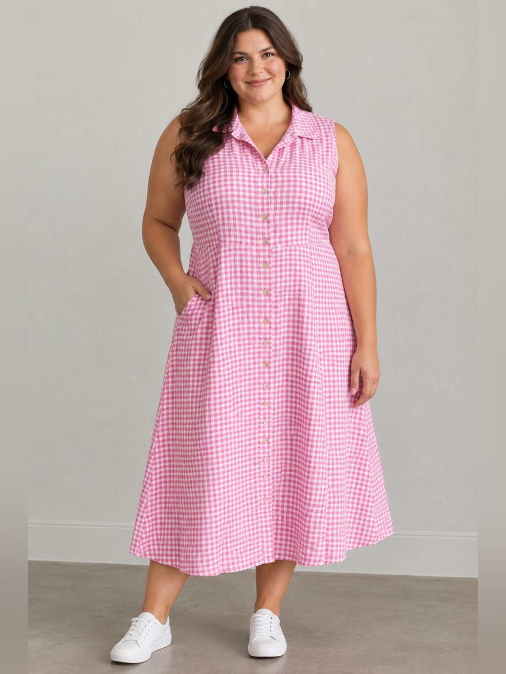 Chloe+Rene Gingham Dress